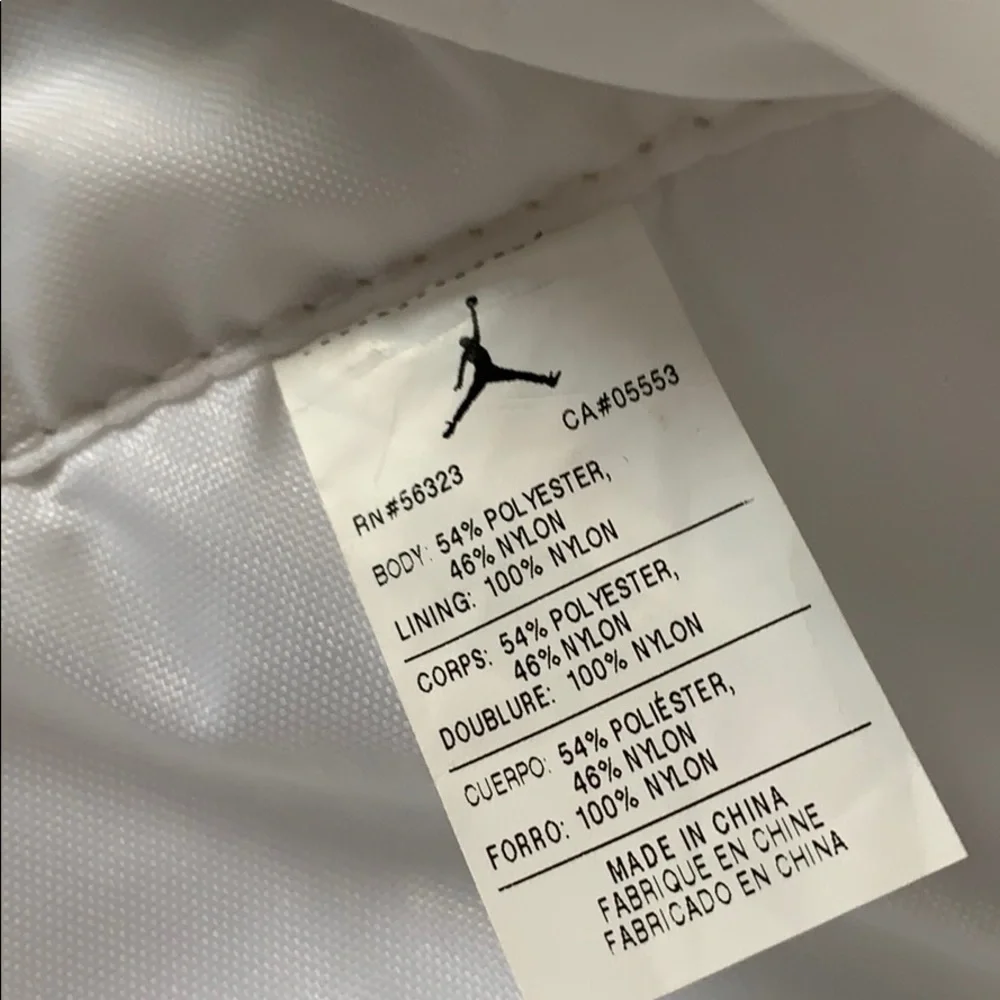 Nike Jordan Jumpman Still Fly White Gray  Backpack